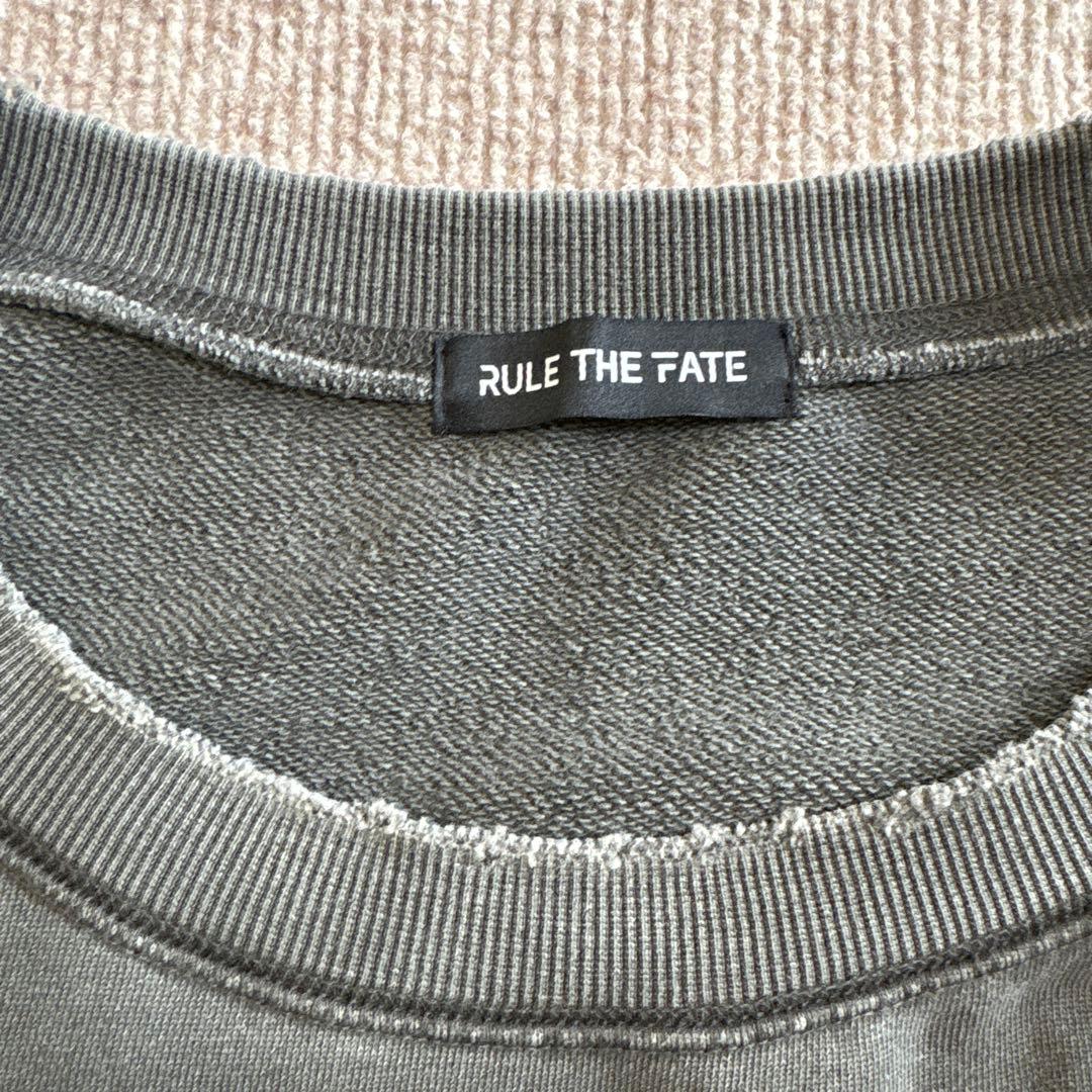 ミュージシャン RULE THE FATE LOGO CREW NECK