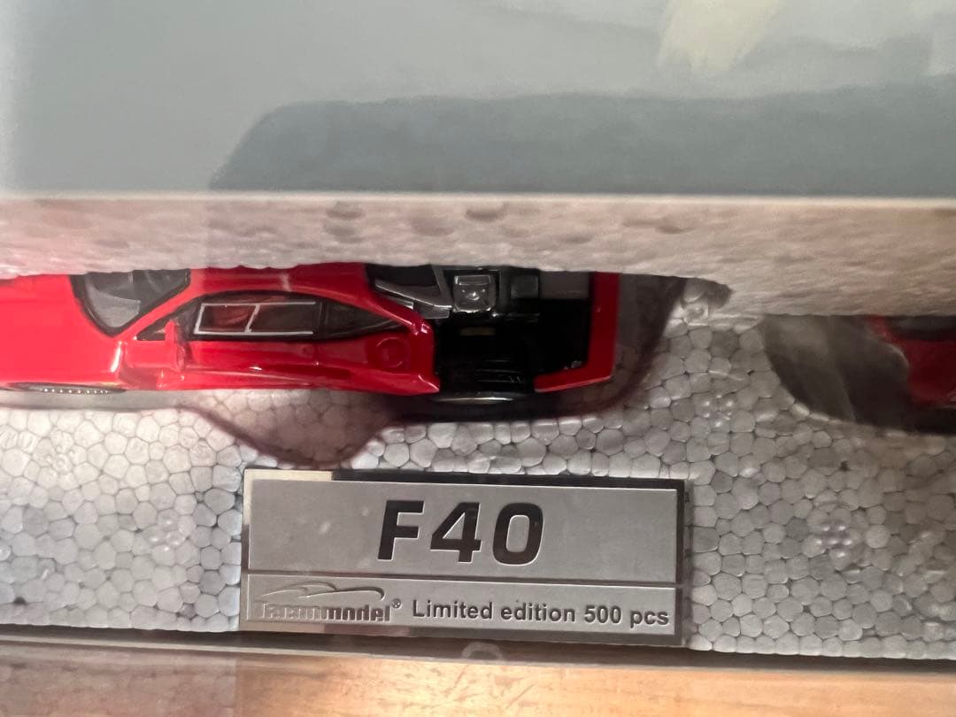 Tecnomodel 1/64 フェラーリF40 LM 1996 Press