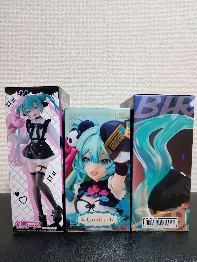プライズフィギュア 初音ミク 3体セット