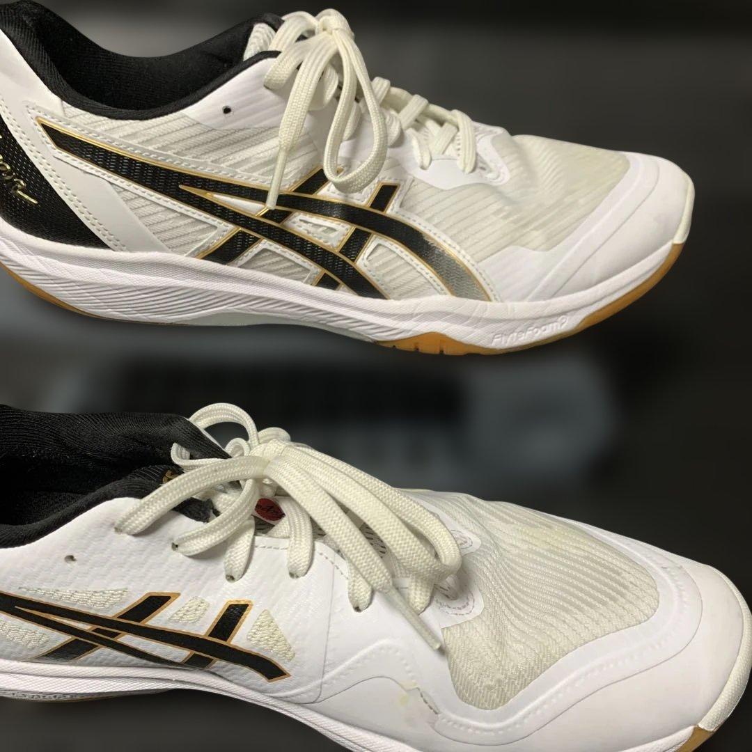 ASICS バレーボールシューズ ホワイト　ROTE Japan 26.5cm