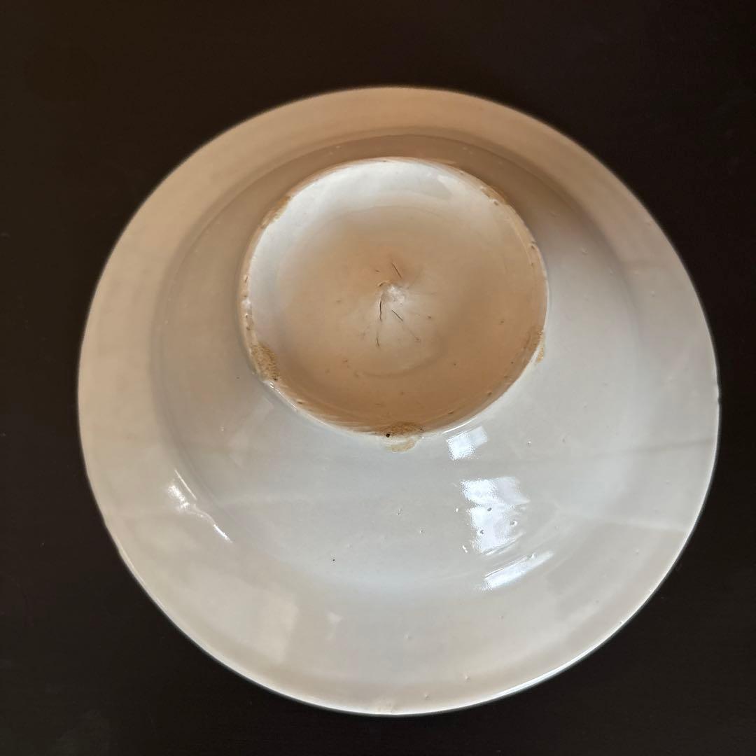 未使用品＊中本純也 白磁 リム皿 リム鉢