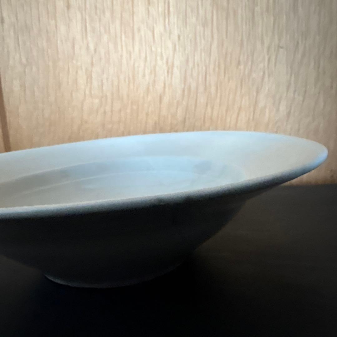 未使用品＊中本純也 白磁 リム皿 リム鉢