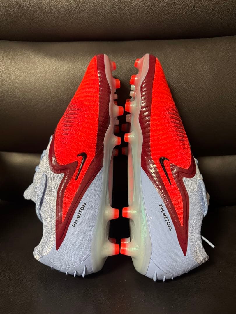 Nike Phantom サッカーシューズ レッド/ライトブルー