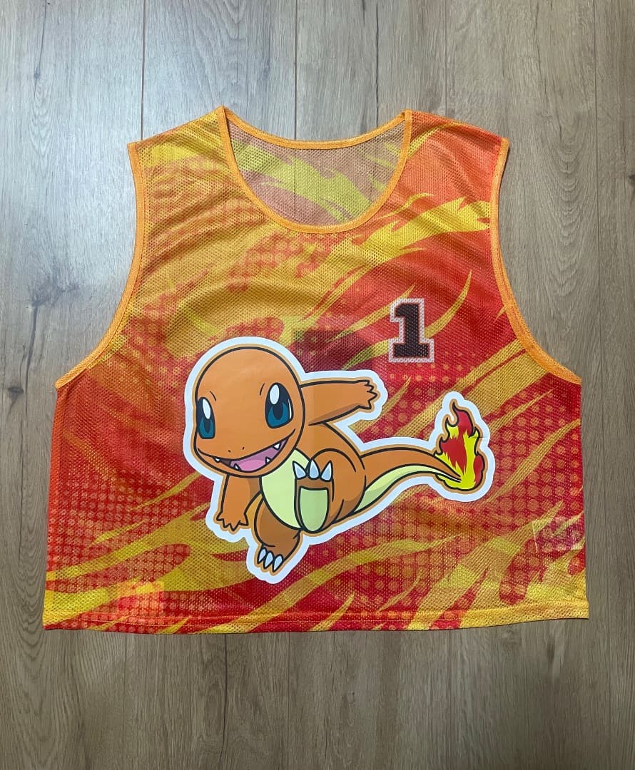 【新品・非売品】JFA公式 ポケモン 限定ビブス ヒトカゲ 他1〜10セット