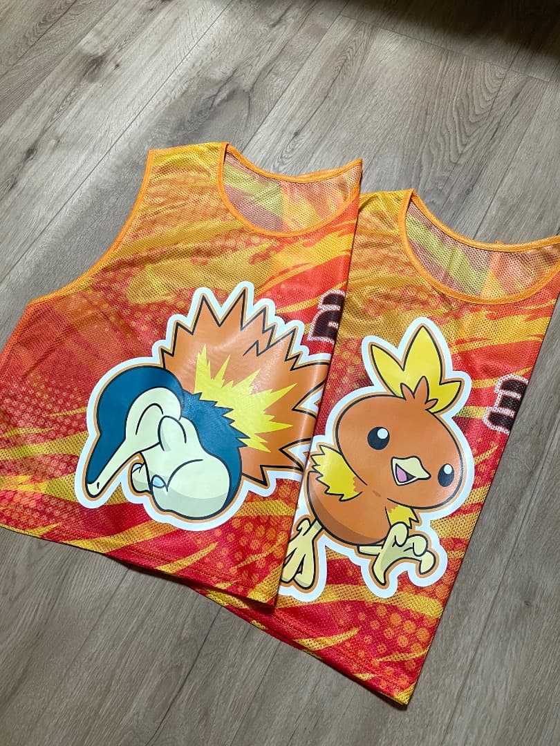 【新品・非売品】JFA公式 ポケモン 限定ビブス ヒトカゲ 他1〜10セット