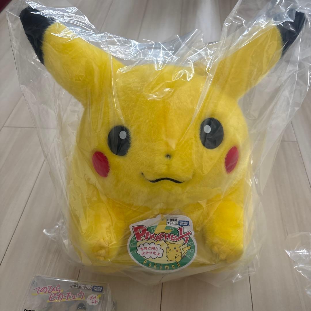 おかえりピカチュウ はじまりのピカチュウ てのひらピカチュウ 4点セット