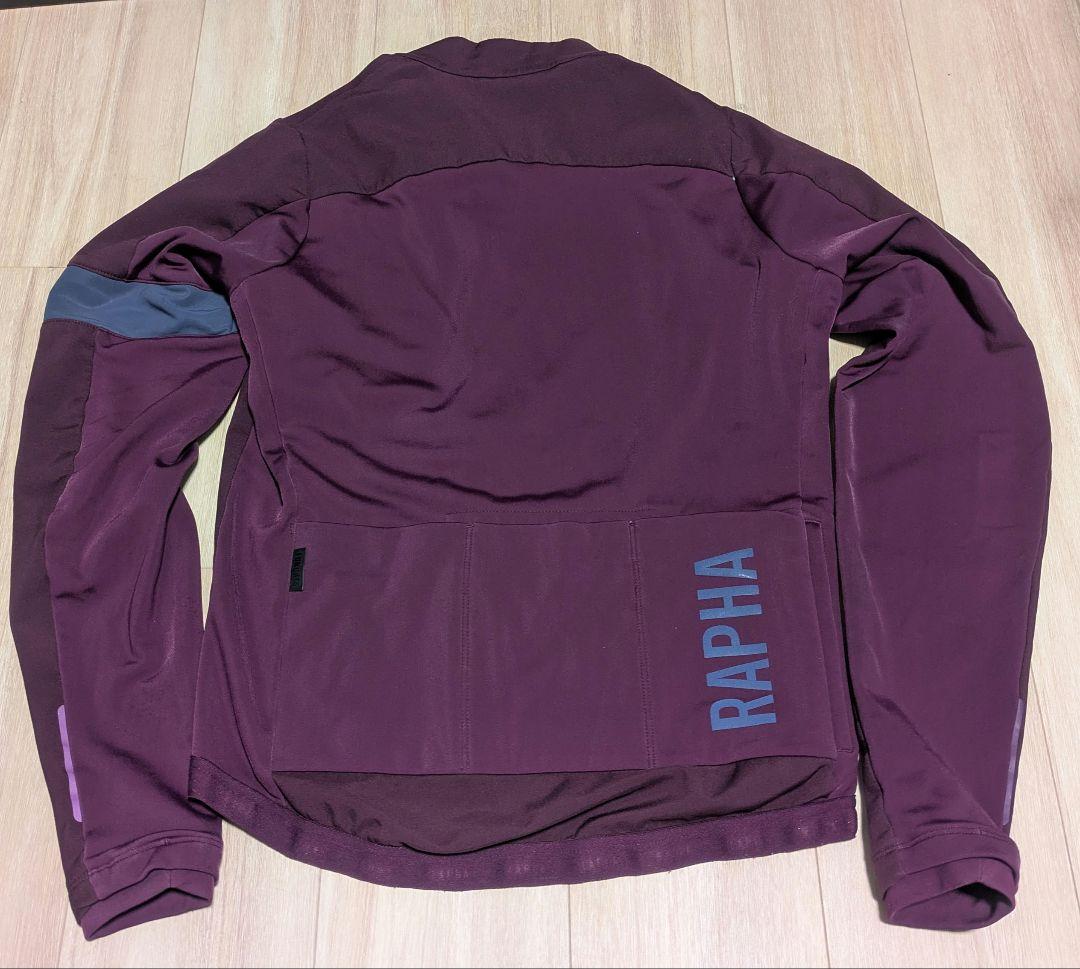 Rapha Mens Pro Team ジャケット Mサイズ パープル 　裏起毛