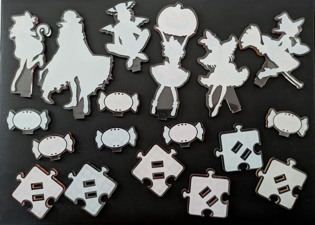 HUGっと!プリキュア ハロウィン 限定 アクリルスタンド 6点セット 開封品