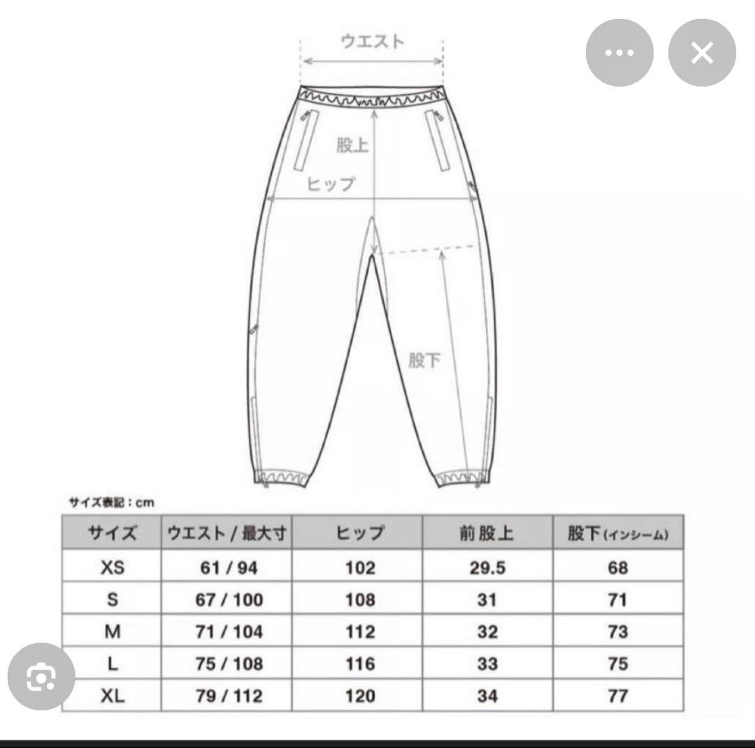 希少SサイズCLUB HAUS NO GOLF WINDBREAKER PANT