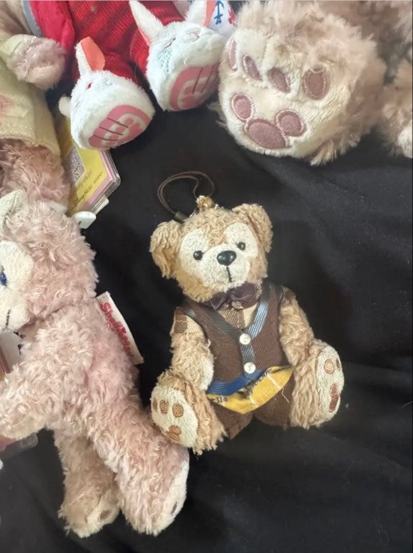 ダッフィー　シェリーメイ　ぬいぐるみバッヂ　ぬいバ　まとめ売り