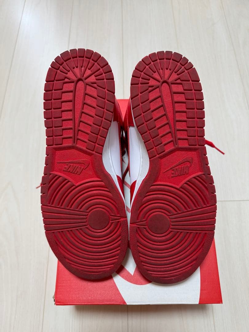 【セール】Dunk High ChampionshipWhite and Red