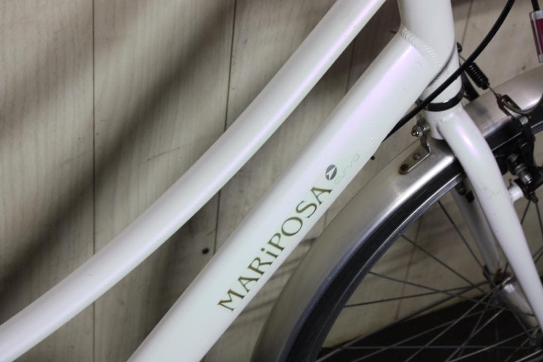 ブリヂストンマリポーサcurva 26型 内装８段ベルト クロス