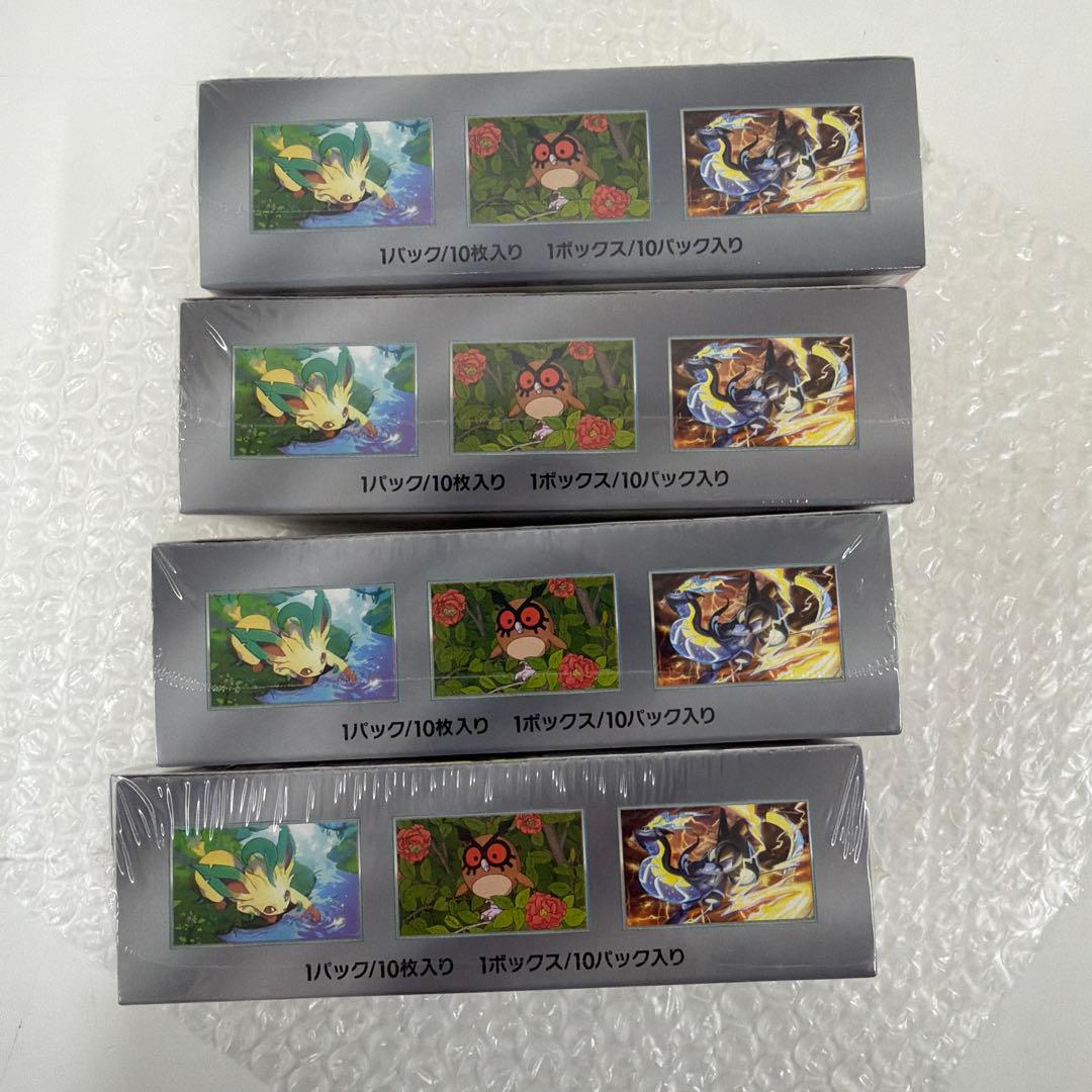 テラスタルフェスex　BOX シュリンク付き　x4セット ポケモンカード