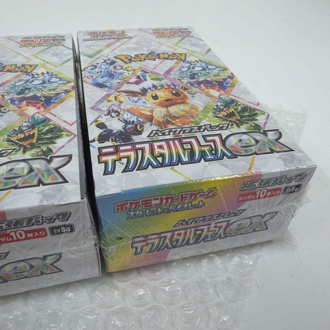 テラスタルフェスex　BOX シュリンク付き　x4セット ポケモンカード