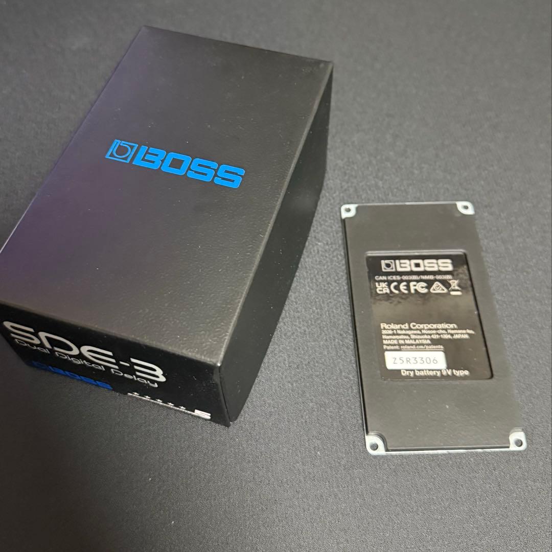 BOSS Dual Digital Delay SDE-3 美品