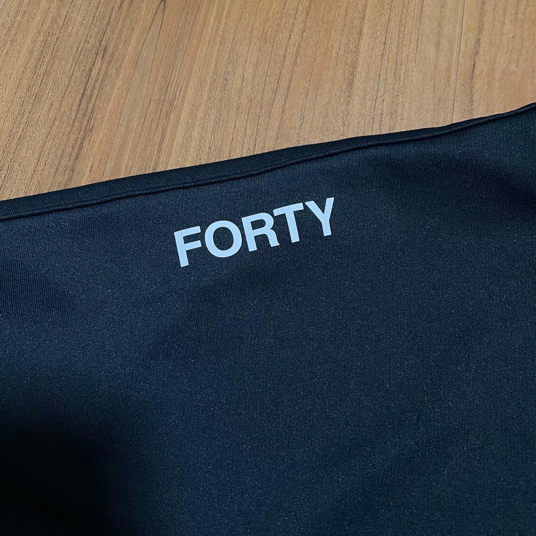 TFW49 モックネック　Tシャツ　ブラック　ネイビー　L ゴルフ