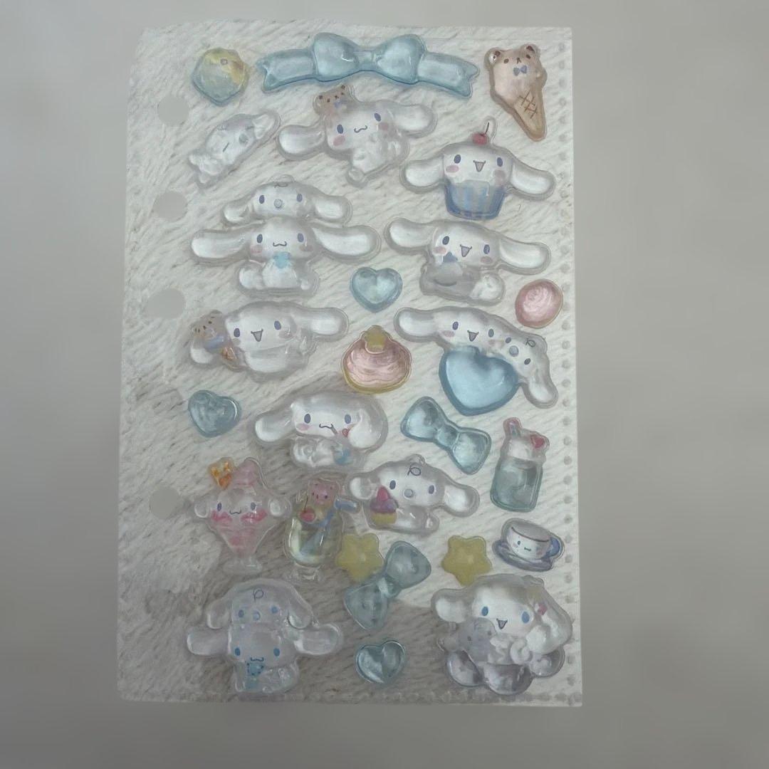 シール帳 完成品 水色シール帳