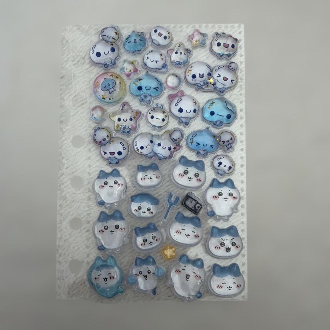 シール帳 完成品 水色シール帳