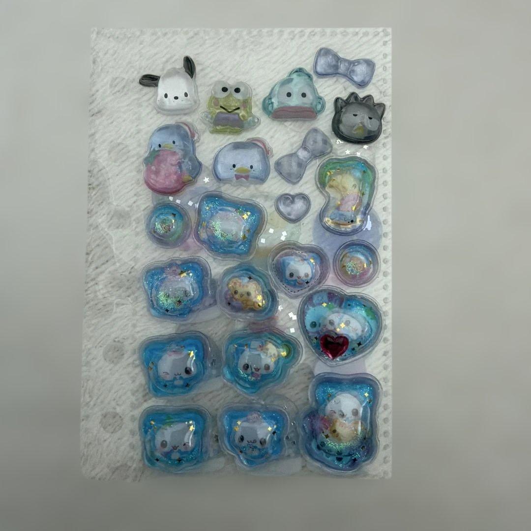 シール帳 完成品 水色シール帳