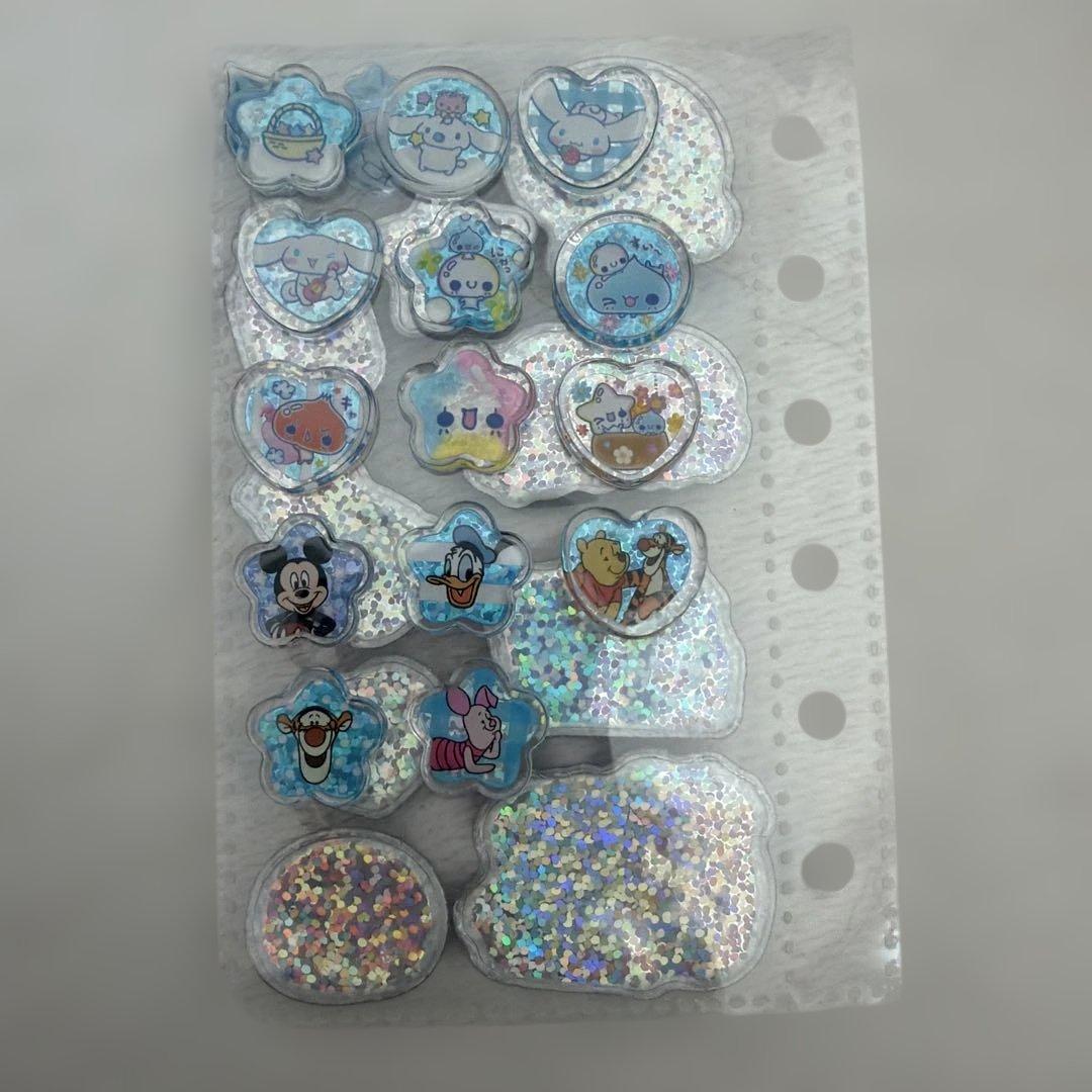 シール帳 完成品 水色シール帳