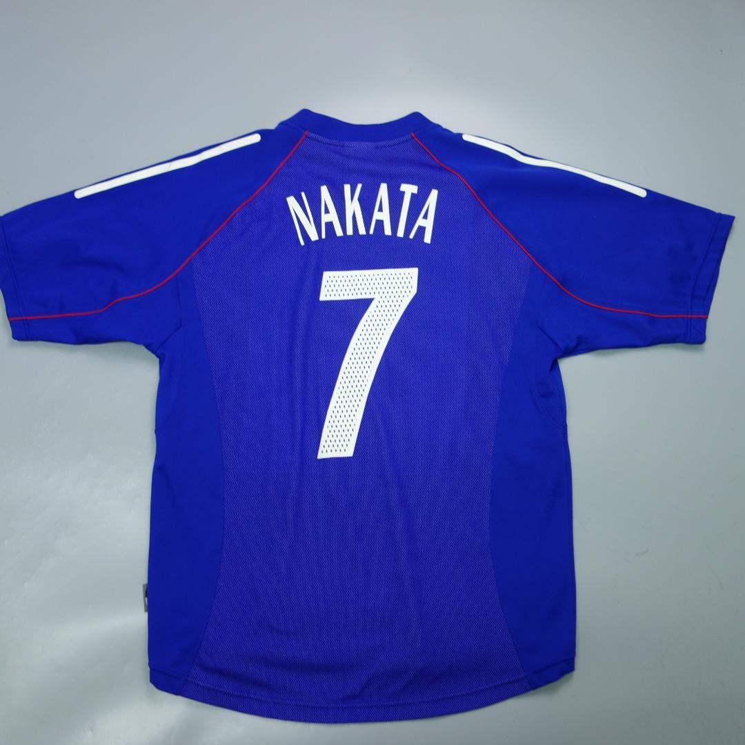 キ*マ様 9866美品 日韓W杯 日本代表 adidas サッカーユニフォーム