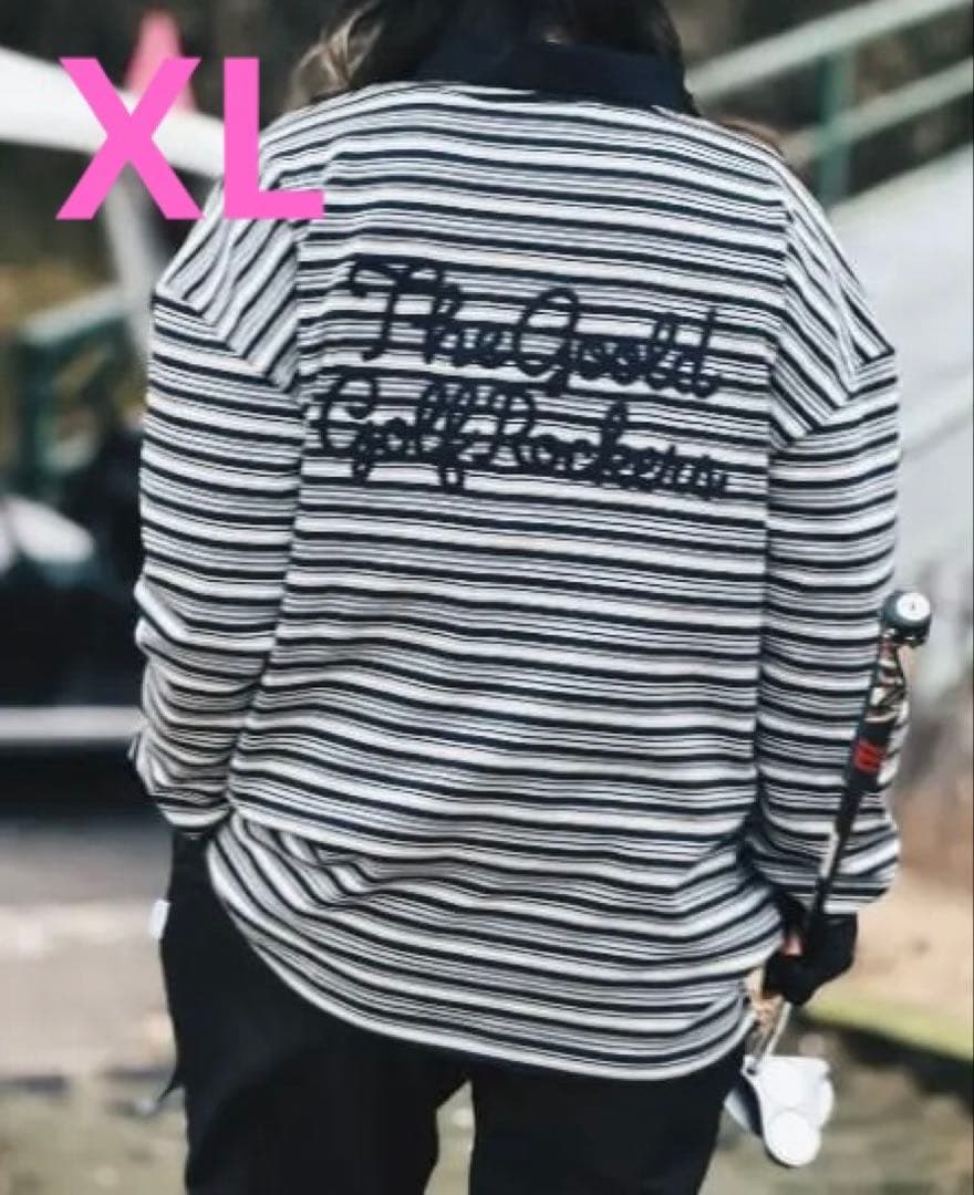 ゴールドゴルフロッカーズ CHAIN SCRIPT SETUP NAVY XL