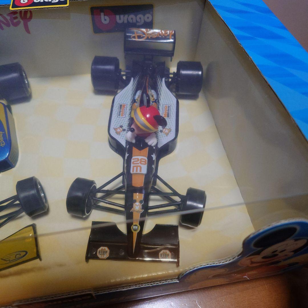 ブラーゴ Disney Collection F1ミニカー 2台セット