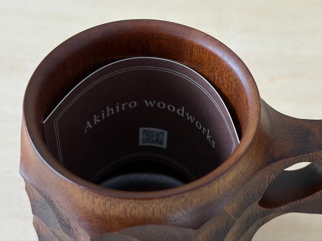 Akihiro Woodworks 「 JINCUP 漆 L 」 ジンカップ
