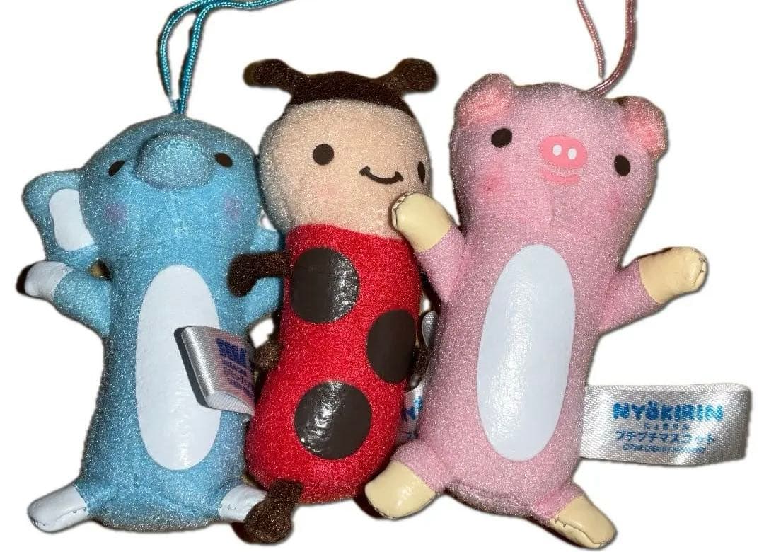 にょきりん NYOKIRIN ぬいぐるみ マスコット　ゾウ　ブタ　まとめ売り