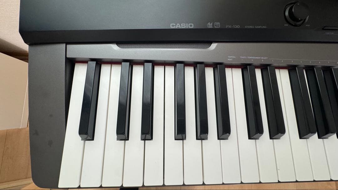 CASIO PRIVIA 電子ピアノ PX-130 BK デジタルピアノ