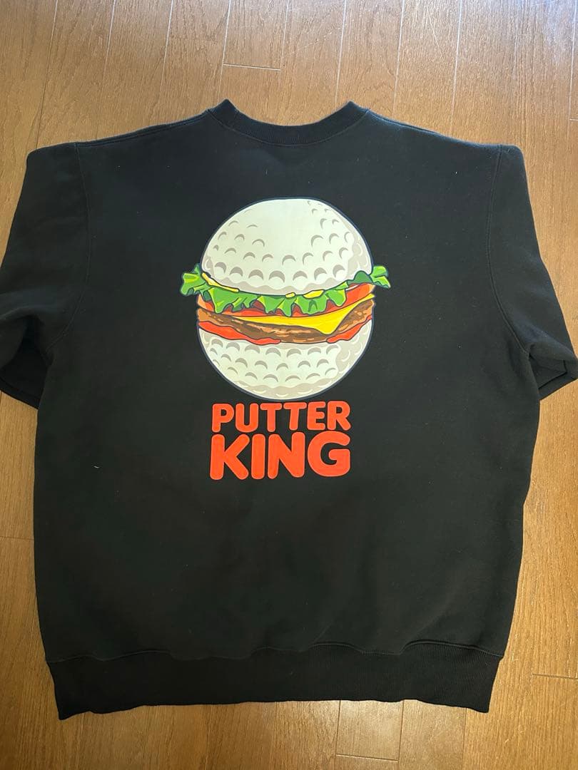 韓国発！off green Putter KING スウェット XL ブラック