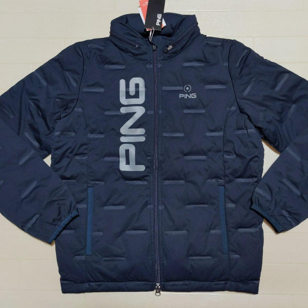 再再再値下げ新品　PINGピン　中綿ジャケットS　紺　定価22000円