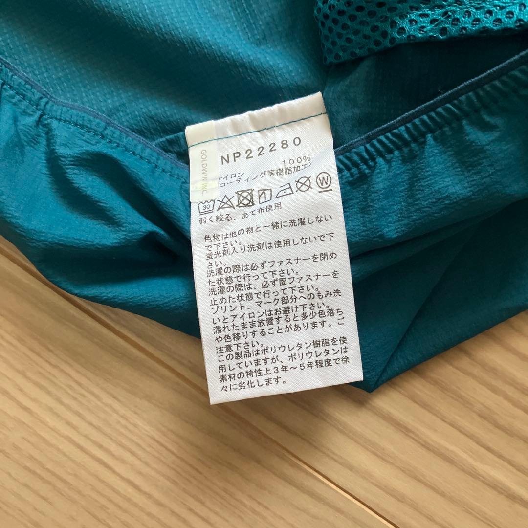 TNF Swallowtail Vent Hoodie ブルーモス M