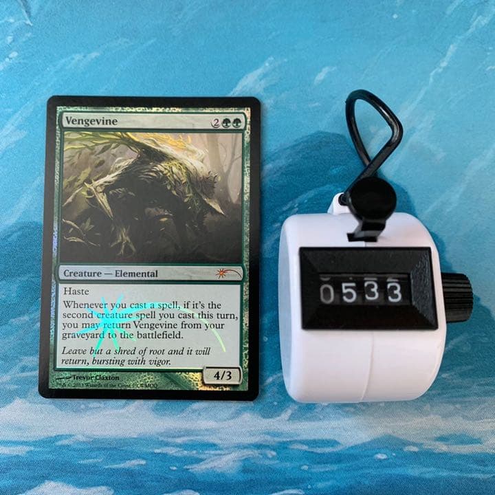 MTG foil 4枚 復讐蔦