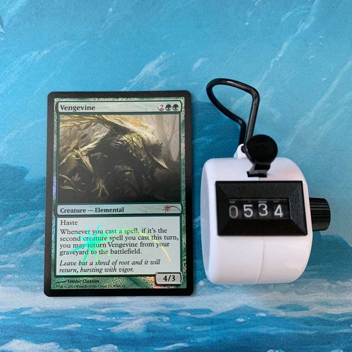 MTG foil 4枚 復讐蔦
