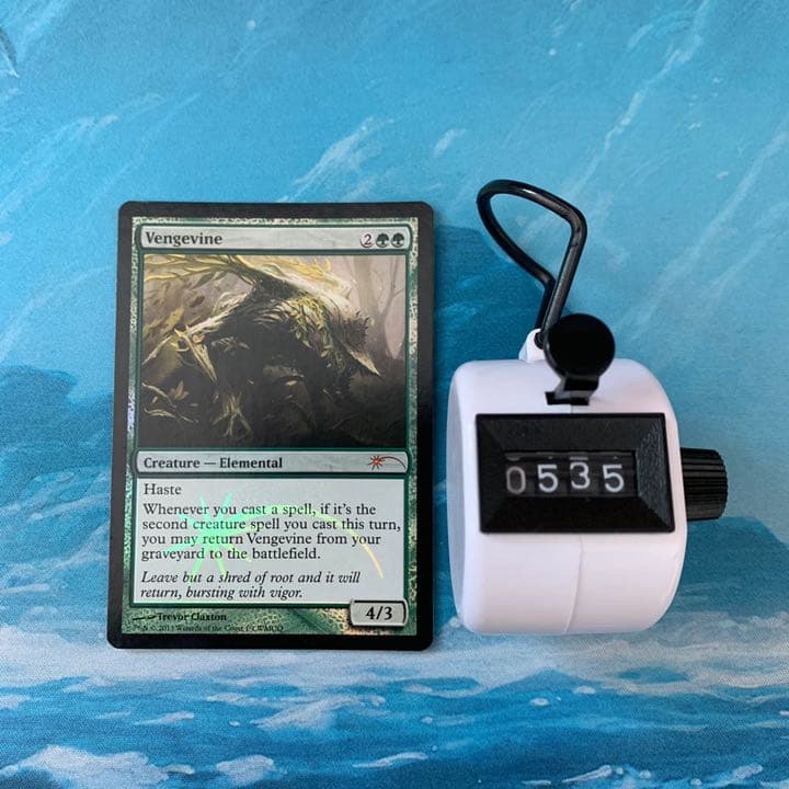 MTG foil 4枚 復讐蔦