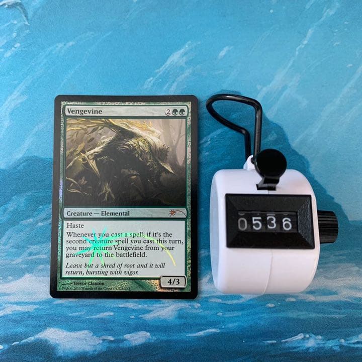MTG foil 4枚 復讐蔦