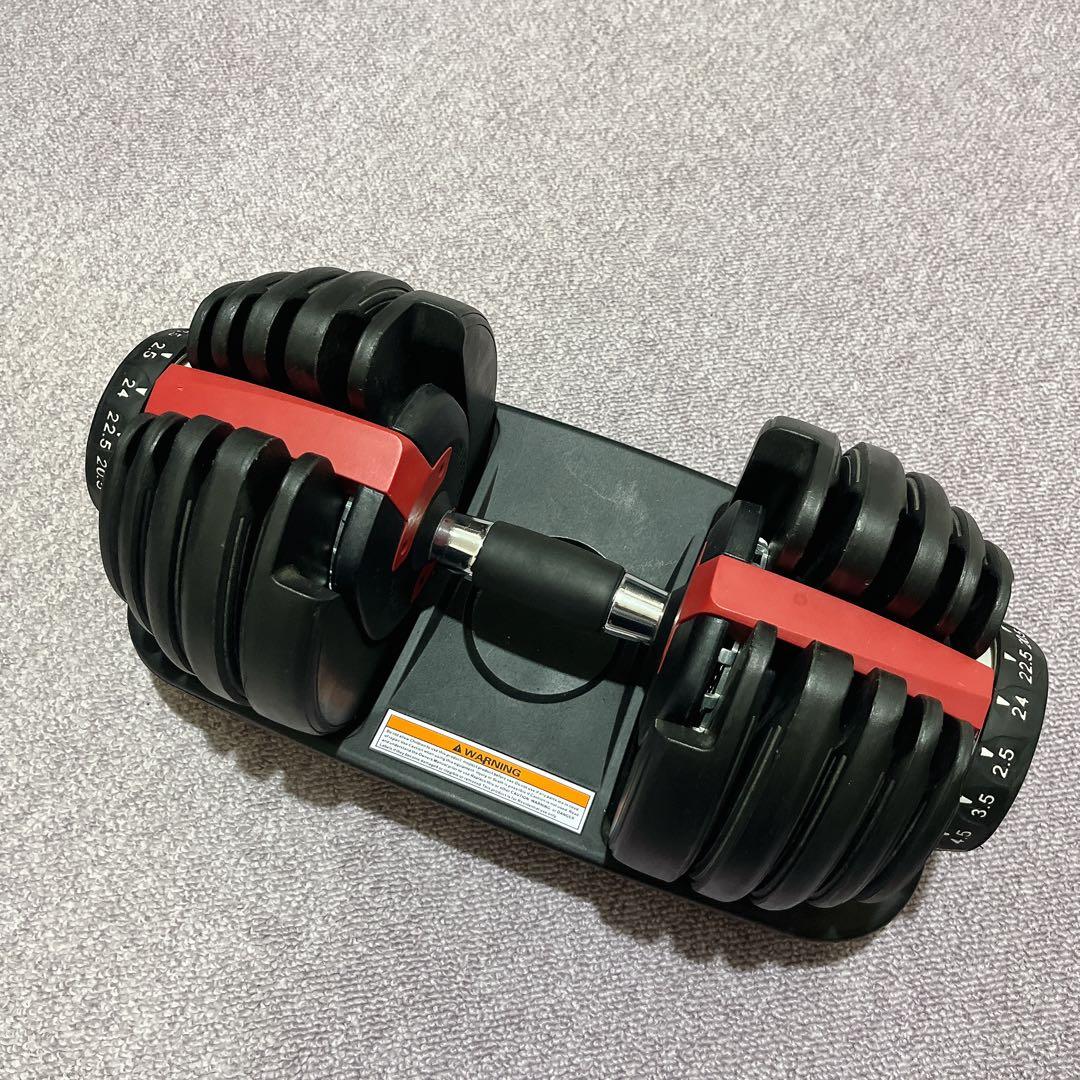天*!様 DUMBBELL 可変式ダンベル 2.5〜24kg ①