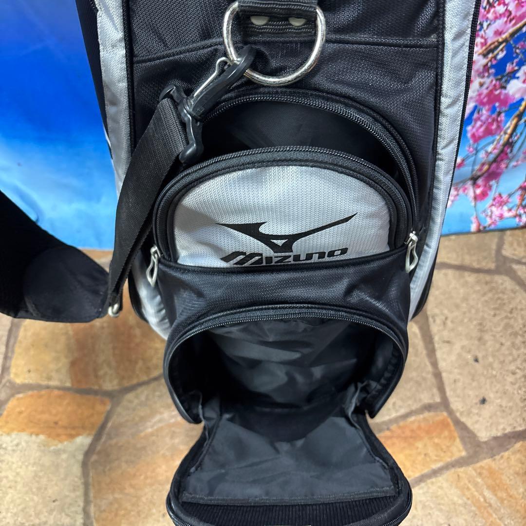 寶BV-1144 ミズノ T-ZOID キャディバッグ ブラック