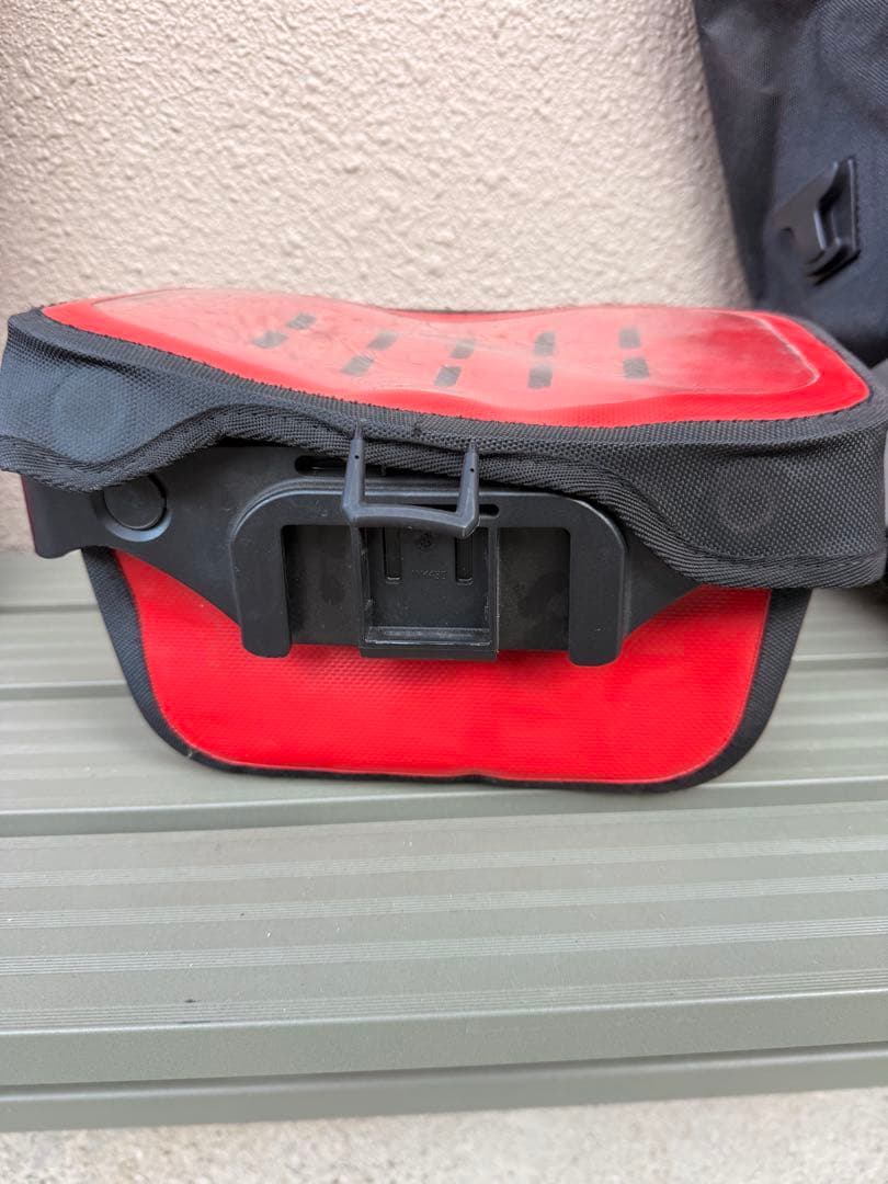 ORTLIEB 防水バッグ 3点セット 赤黒