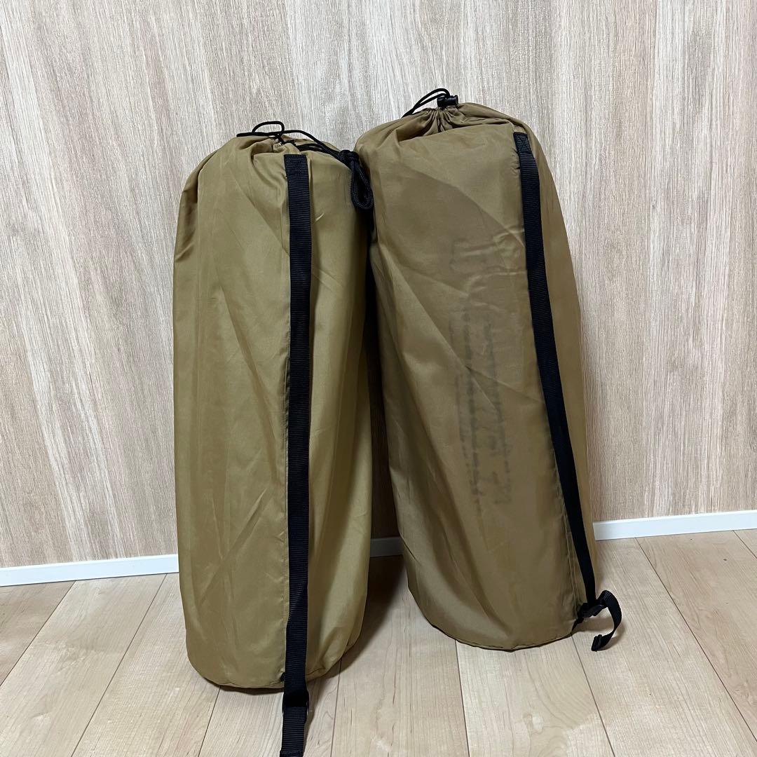 WAQ スリーピングマット ベージュ 2個セット
