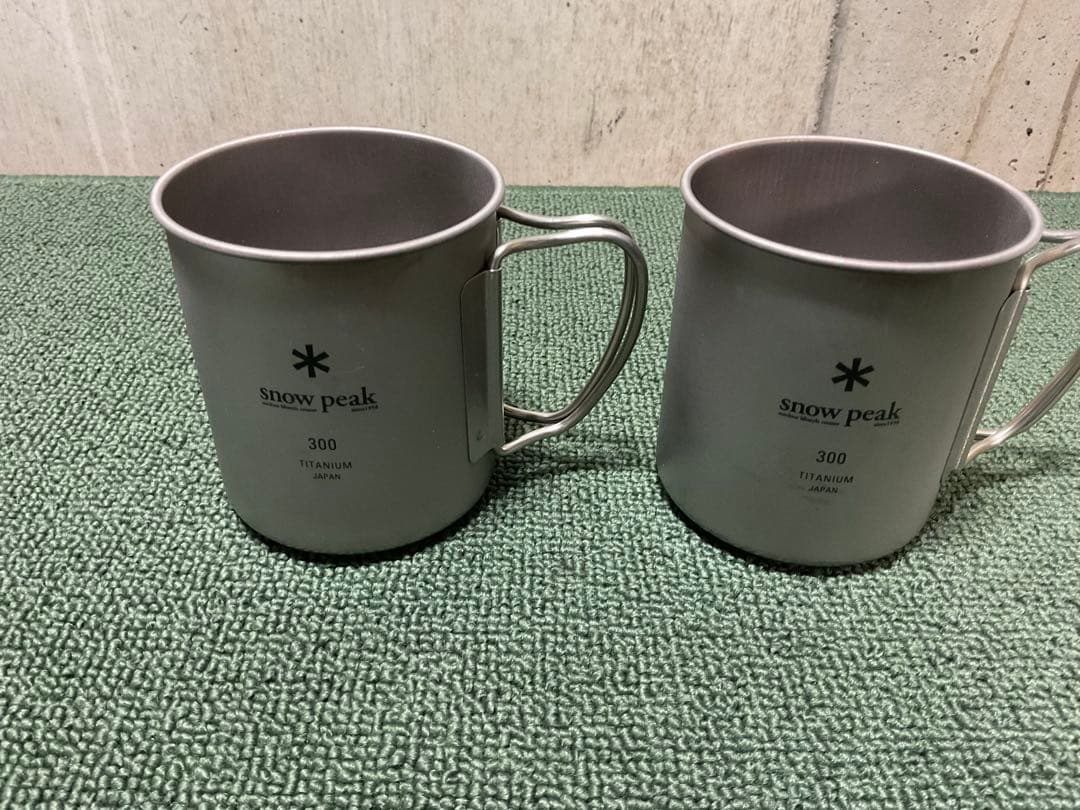 チタンシングルマグ 300 ＆ ドリッパー スノーピーク  peak
