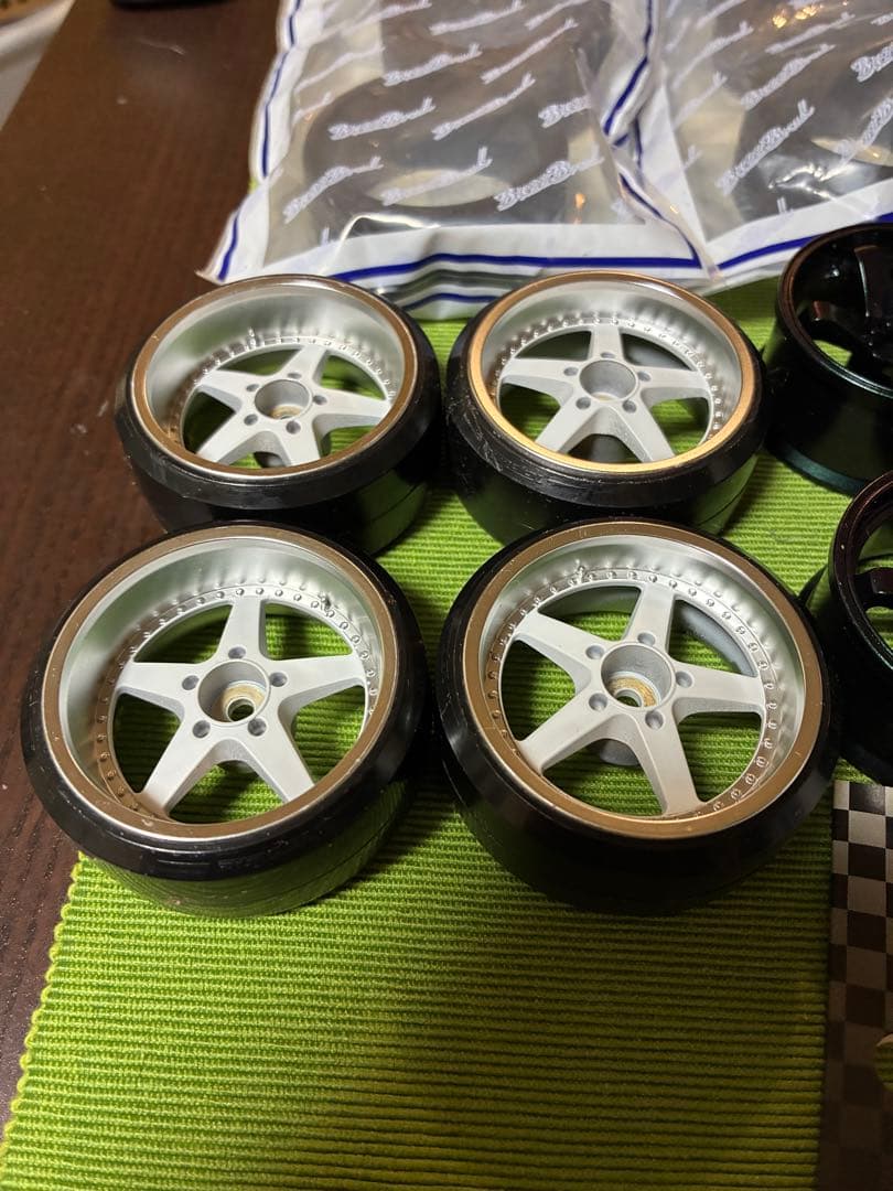ラジドリホイールとタイヤセット