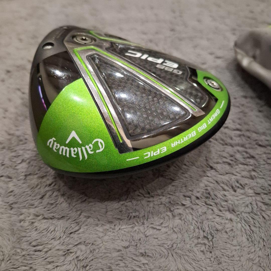 Callaway GBB EPIC ドライバーヘッド９度