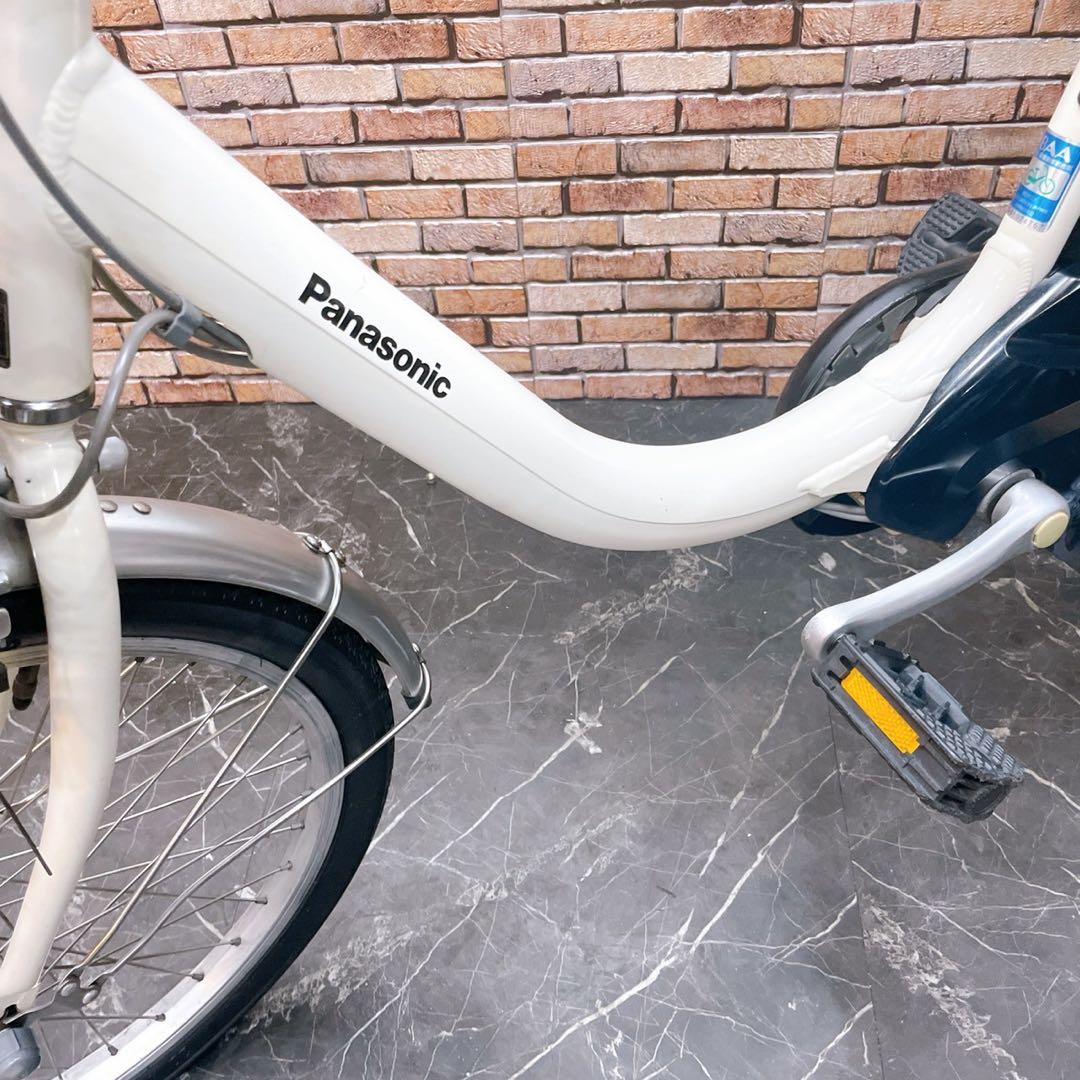 【83】電動自転車 パナソニック ビビ LS クリーム 20インチ