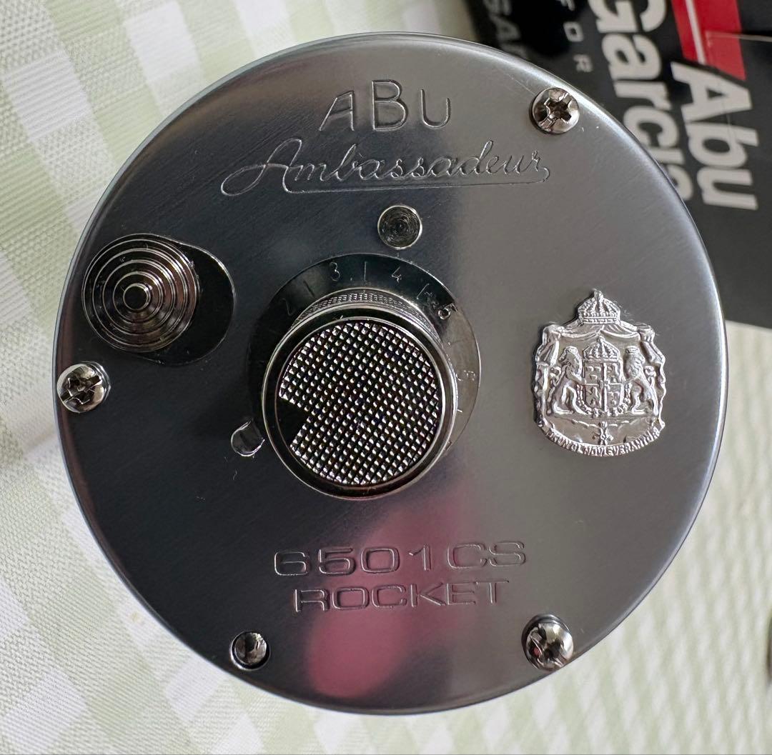 アブ ガルシア アンバサダー 6501CS ロケット ブルーグレー LH