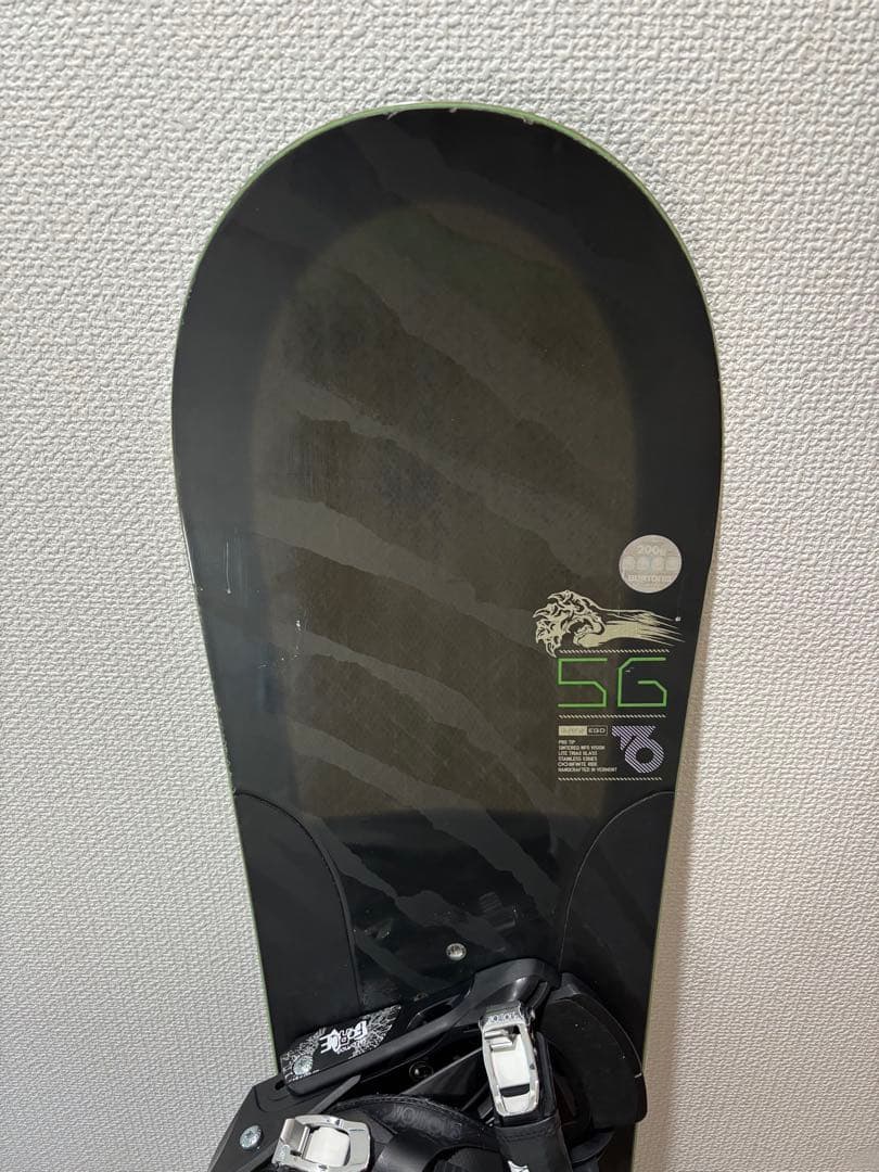 BURTON T6 156 最高峰モデル＆サロモンビンディング付き