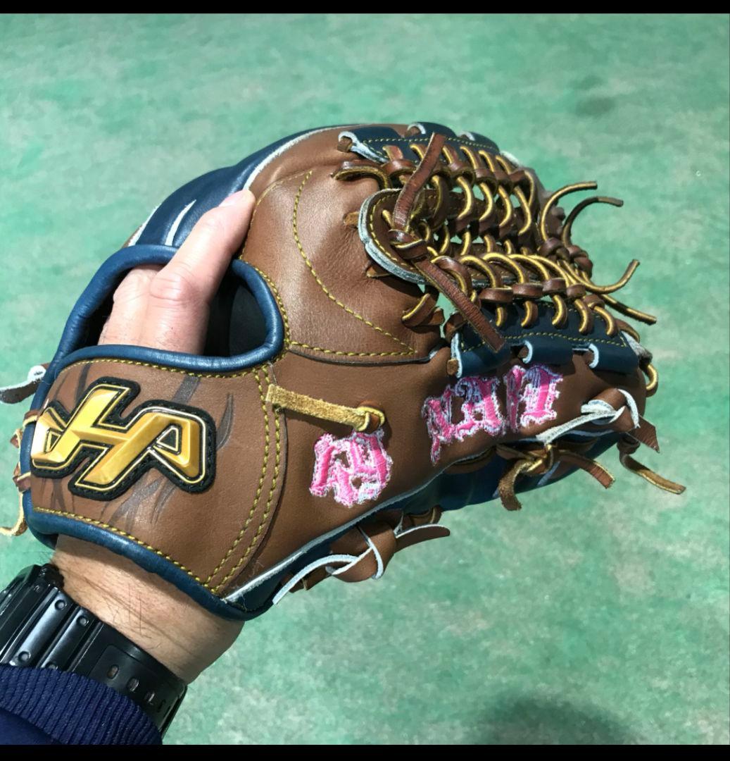ハタケヤマ　硬式　内野グローブ 今成亮太　PRO-049　本人仕様