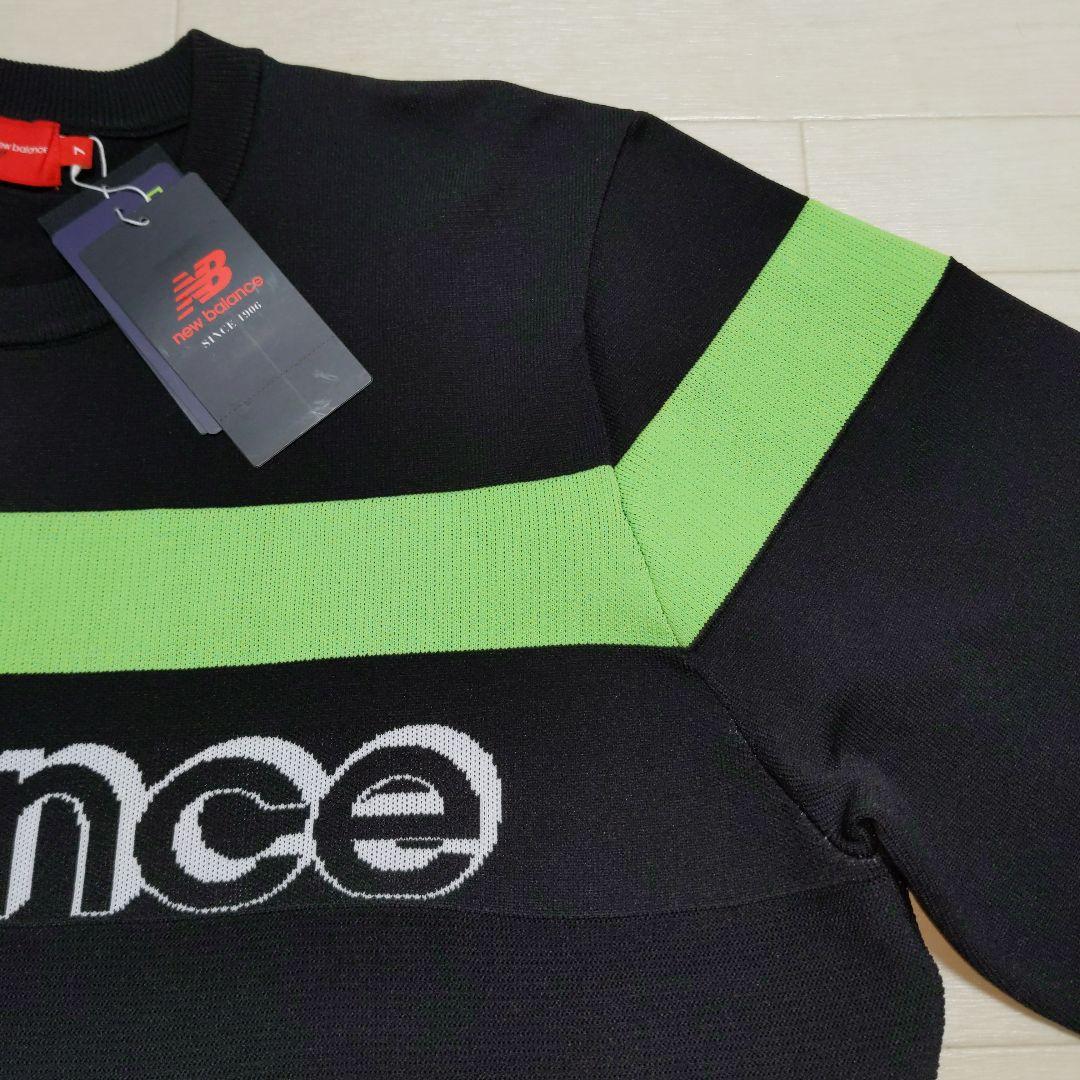 再再再値下げ新品　ニューバランス　ニット7 黒ブラック　メンズ2XL