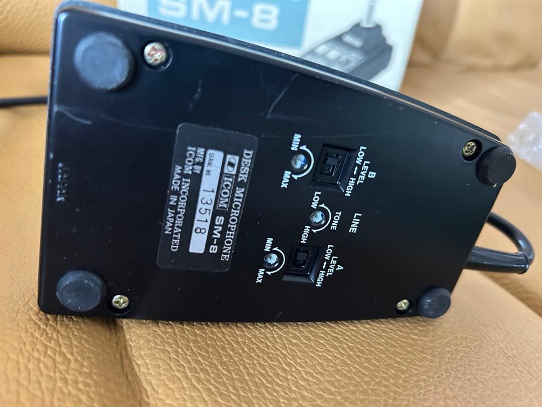 ICOM SM-8 未使用